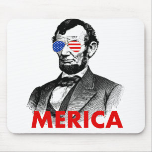 Alfombrilla De Ratón abraham lincoln merica