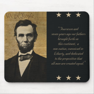 Alfombrilla De Ratón abraham lincoln mousepad