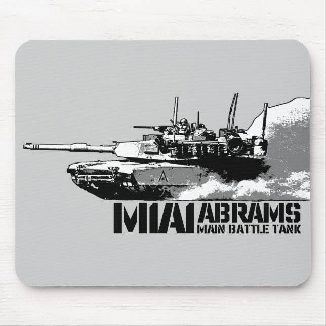 Alfombrilla De Ratón Abrams M1 (Frente)