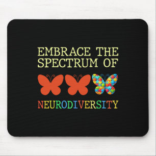 Alfombrilla De Ratón Abraza El Espectro De La Neurodiversidad Autismo T