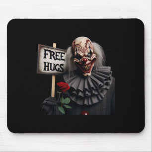Alfombrilla De Ratón Abrazos Gratis Payaso Asustadizo San Valentín Hall