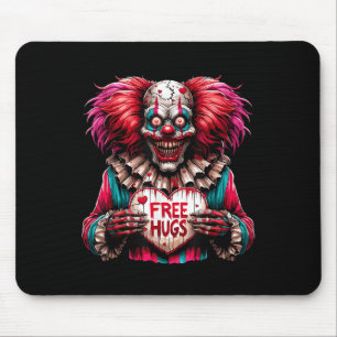 Alfombrilla De Ratón Abrazos gratis Payasos aterradores Horror de San V