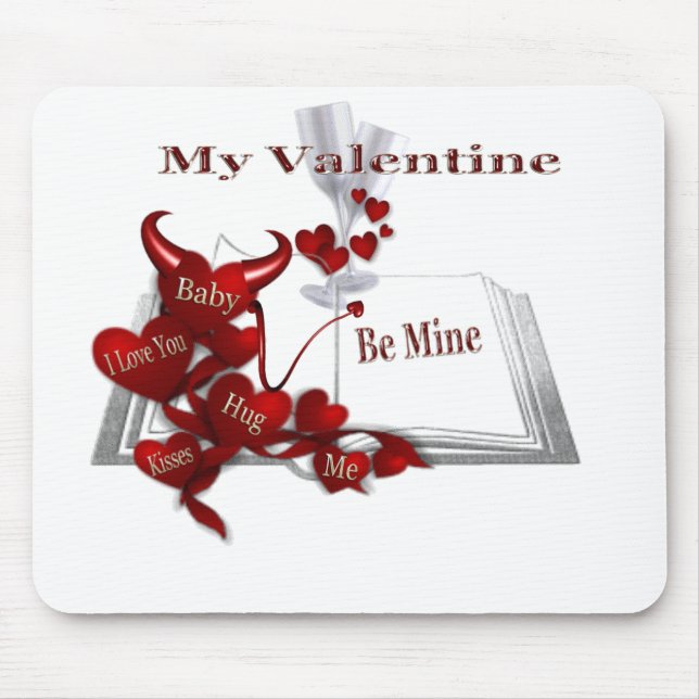 Alfombrilla De Ratón abrazos y besos, yo (Frente)