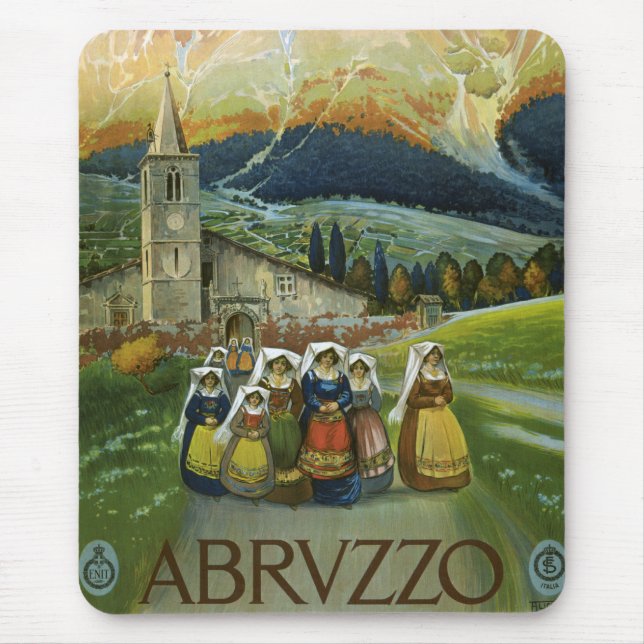 Alfombrilla De Ratón Abruzos (Frente)