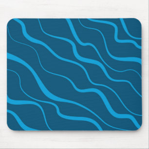 Alfombrilla De Ratón Absorción de ondas azules, simples, modernas y fre