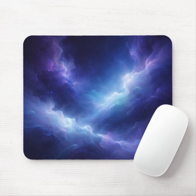 Alfombrilla De Ratón Abstract Deep Space Mouse Pad (Con ratón)