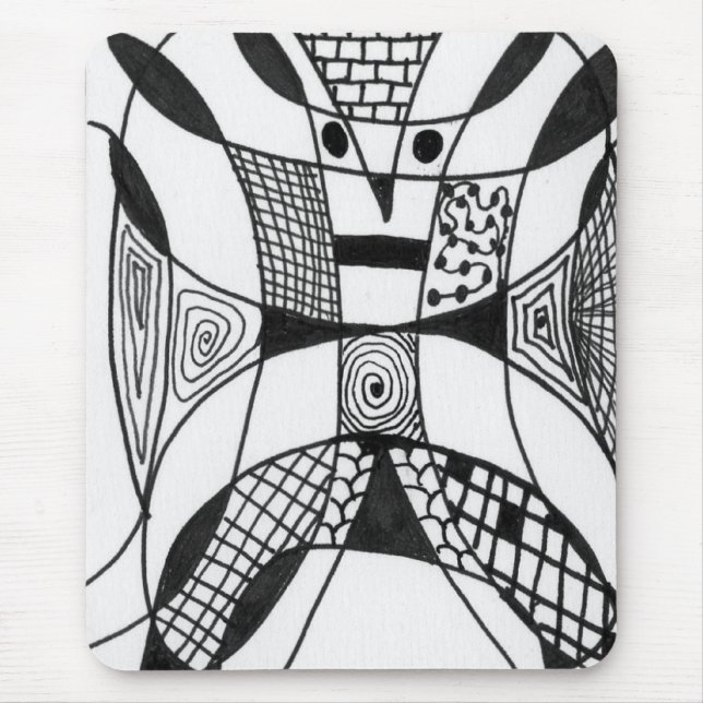 Alfombrilla De Ratón Abstract Design Mousepad (Frente)