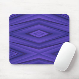 Alfombrilla De Ratón Abstract geometric mouse pad with a vivid purple
