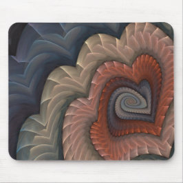 Alfombrilla De Ratón Abstracto de corazón