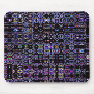 Alfombrilla De Ratón Abstracto de vidrio templado oscuro Mousepad