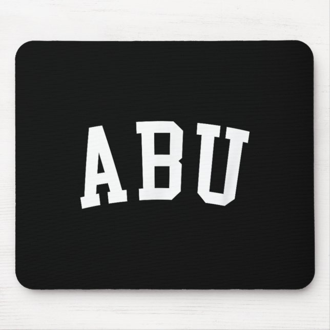 Alfombrilla De Ratón Abu _1  (Frente)