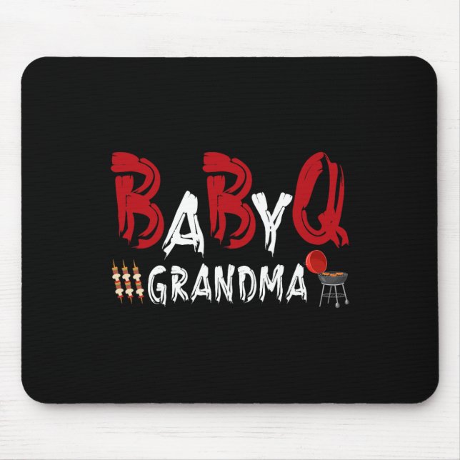 Alfombrilla De Ratón Abuela Baby Bbq (Frente)