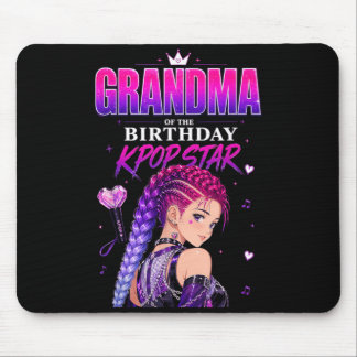 Alfombrilla De Ratón Abuela de cumpleaños Kpop Star Girls Pop Coreano