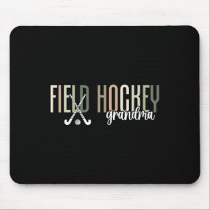 Alfombrilla De Ratón Abuela de Hockey sobre Césped de un Jugador de Hoc