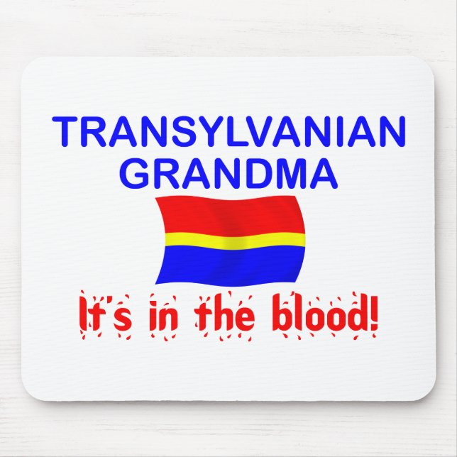 Alfombrilla De Ratón Abuela de Transylvanian - sangre (Frente)