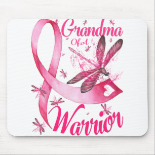 Alfombrilla De Ratón Abuela De Un Cáncer De Mama De Dragón Guerrero