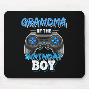 Alfombrilla De Ratón Abuela Del Bi De Videojuego De Cumpleaños