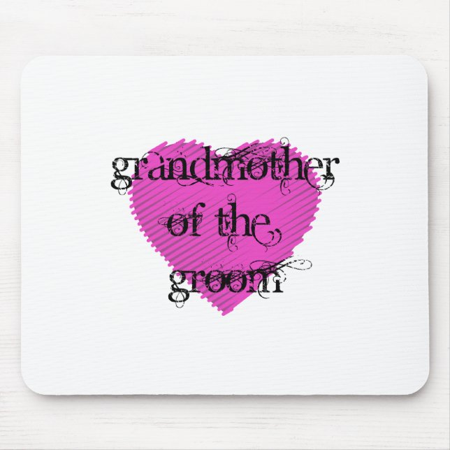 Alfombrilla De Ratón Abuela del Groom (Frente)