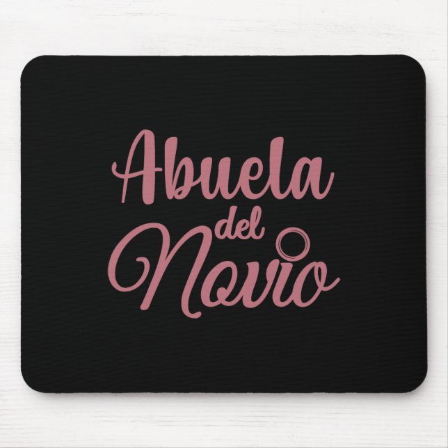 Alfombrilla De Ratón Abuela Del Novio  (Frente)