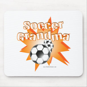 Alfombrilla De Ratón Abuela Futbolista