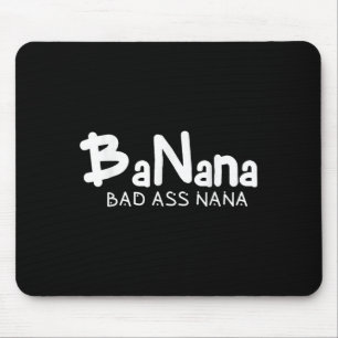 Alfombrilla De Ratón Abuela mala Banana Abuela divertida Mamá Familia C