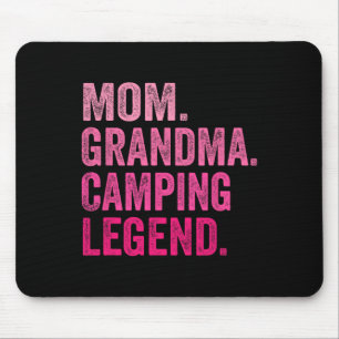 Alfombrilla De Ratón Abuela Mamá Leyenda De Camping Divertido Camper Ma