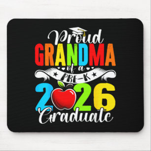 Alfombrilla De Ratón Abuela orgullosa de graduada de pre-k de 2026 día 