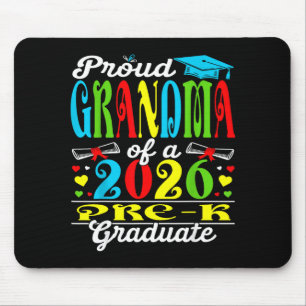 Alfombrilla De Ratón Abuela orgullosa de la graduada de prekínder de 20