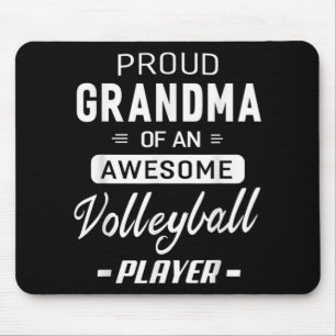 Alfombrilla De Ratón Abuela Orgullosa De Un Impresionante Voleybolista