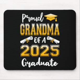 Alfombrilla De Ratón Abuela Orgullosa y Divertida de un Graduado de la