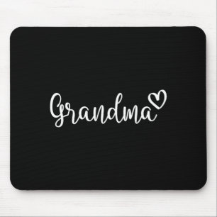Alfombrilla De Ratón Abuela para mujeres corazón día de las madres