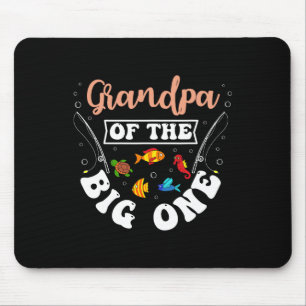 Alfombrilla De Ratón Abuelo De La Gran Fiesta Del Cumpleaños De La Pesc