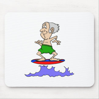 Alfombrilla De Ratón Abuelo de Surfin