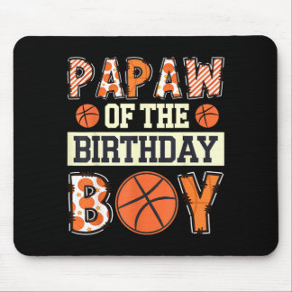 Alfombrilla De Ratón Abuelo Del Día Del Cumpleaños Del Baloncesto Juego