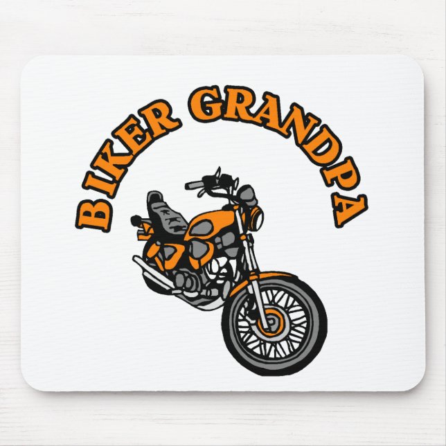 ALFOMBRILLA DE RATÓN ABUELO DEL MOTORISTA (Frente)