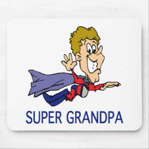 Alfombrilla De Ratón Abuelo estupendo divertido
