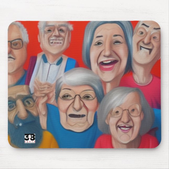 Alfombrilla De Ratón Abuelos (Frente)