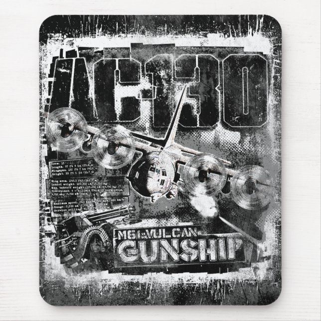 ALFOMBRILLA DE RATÓN AC-130 (Frente)