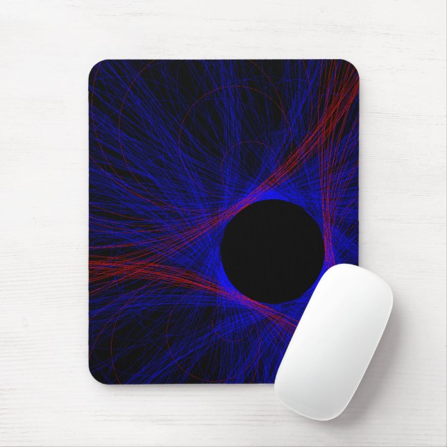 Alfombrilla De Ratón Accented Triangle Geometric Mouse Pad (Con ratón)