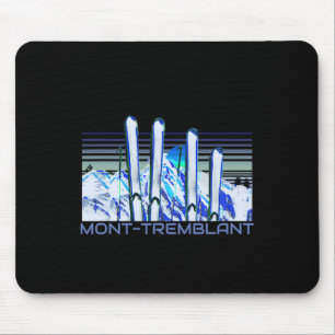 Alfombrilla De Ratón Accesorios de esquí Mont-tremblant Retro Mont-trem