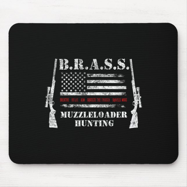 Alfombrilla De Ratón Accesorios Muzzleloader Rifles Fuego De Venados De (Frente)