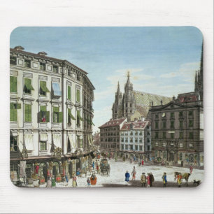 Alfombrilla De Ratón Acción-im-Eisen-Platz, con St. Stephan