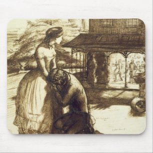 Alfombrilla De Ratón Aceptadas, 1853 (pluma y tinta marrón en el papel)