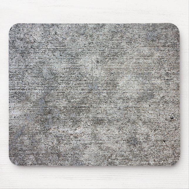 Alfombrilla De Ratón Acera gris resistida del cemento (Frente)