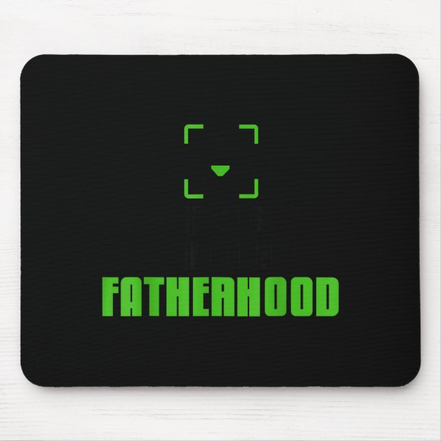 Alfombrilla De Ratón Achievement Unlocked Fatherhood Gamer Video Games  (Frente)