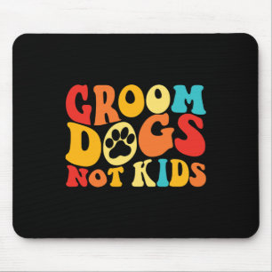 Alfombrilla De Ratón Acicalar Perros No Niños Perros Divertidos Meme Li