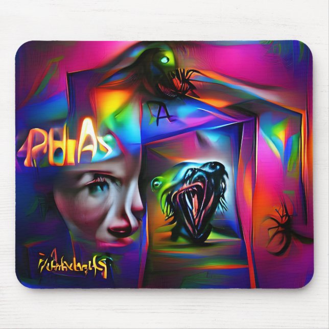 Alfombrilla De Ratón Aclulofobia (Frente)