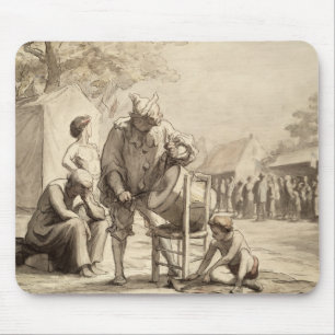 Alfombrilla De Ratón Acróbatas en el c.1865-69 justo