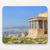 Acropolis Hill Athens Grecia Mouse Pad - Griego