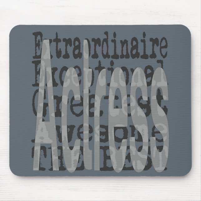 Alfombrilla De Ratón Actriz Extraordinaria (Frente)